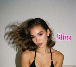 模特身材的巴西女生Blue