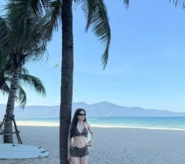 新到高颜值越南女生Luna Le