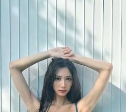 新到22岁胸围D的模特，本人照片