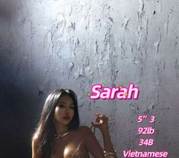 身材高挑的越南女生Sarah